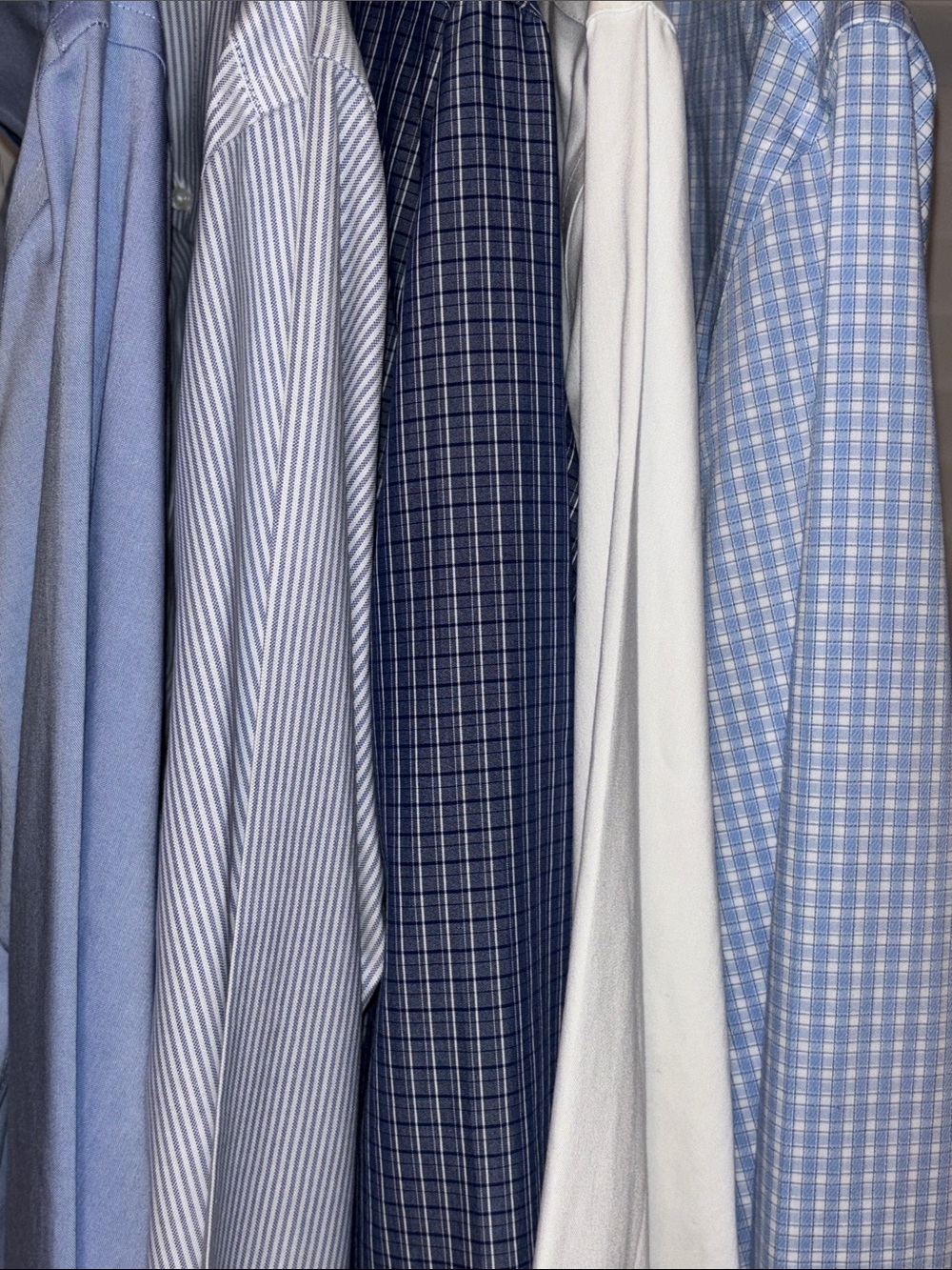 Men’s Tall Large dress shirt bundle Lands End/Banana Republic
